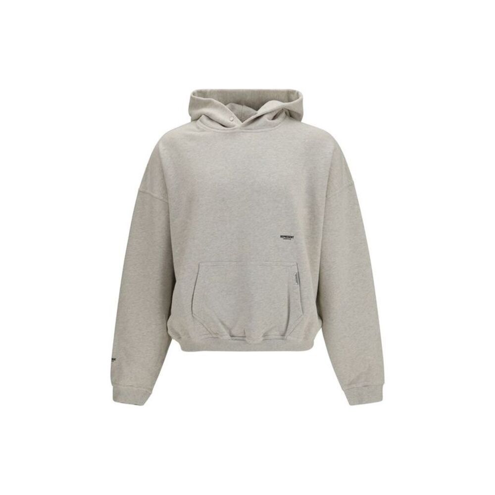Represent Beige Cotton Men's Sweatshirt
